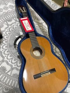 用もないのに、セカンドストリートで買ってしまった。
状態のいいコダイラギター。
ギター欲しい生徒さんが現れたら買い値で譲ろう。